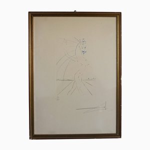 Salvador Dali, Hippofemme, 1973, Print
