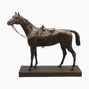 Side Saddled Horse by Jules Moignies, 1870s