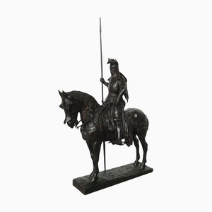 Emmanuel Fremiet, Louis d'Orléans, Original Bronze Sculpture, 1890s-1910s