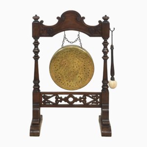 Gong da tavola in quercia della fine del XIX secolo
