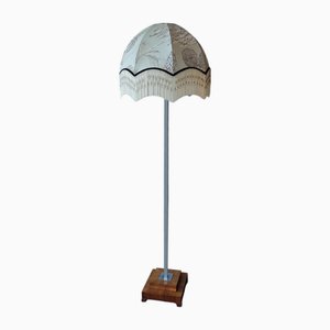 Lampada Art Déco in metallo cromato, anni '20