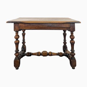 Louis XII Brown Walnut Table