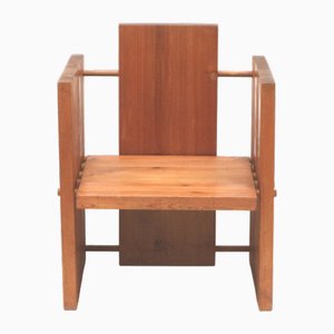 Brutalist Armchair by Fritz Zeiger, 1970s