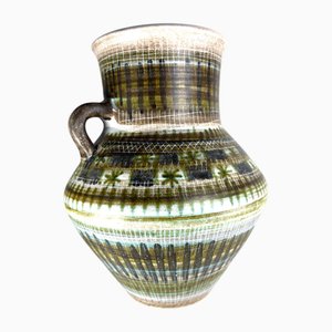 Französische Keramikvase von Marcel Guillot, 1950er