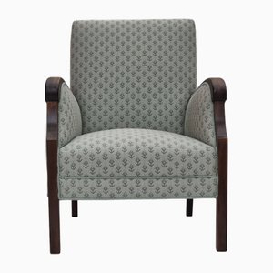 Vintage Danish Lounge Chair in Blend Wool Fabric, 1950s
