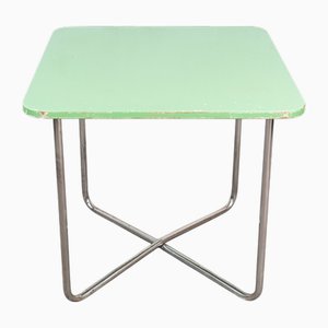 Bauhaus Tubular Steel Dining Table by Petr Vichr, 1930s