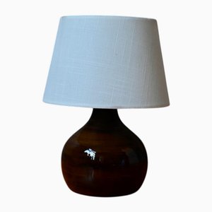 Lampe de Bureau Bohemian en Grès, 1960s