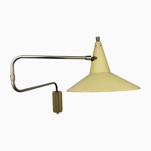 Mid-Century Paperclip Wall Lamp by Van Doorn, Culemborg, 1950s