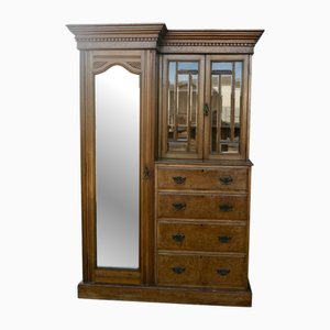 Armoire Compactum en Frêne et Ronce de Noyer