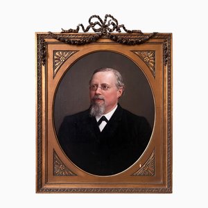 Ludwig Wilhelm Heupel-Siegen, Porträt, 1908, Öl auf Leinwand