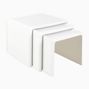 Tables Gigognes par Peter Ghyczy pour Horn Collection, 1970s, Set de 3