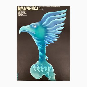 Poster del film Le Rapace di René Mulas, Polonia, anni '70