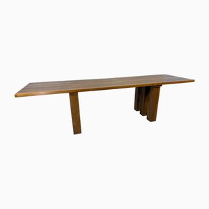 Basilica Table in Walnut by Mario Bellini for Cassina, 1970s