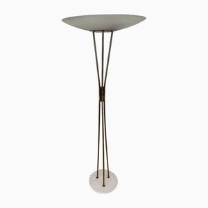 Lampada da terra nr. 4013 di Gaetano Sciolari per Stilnovo, anni '50