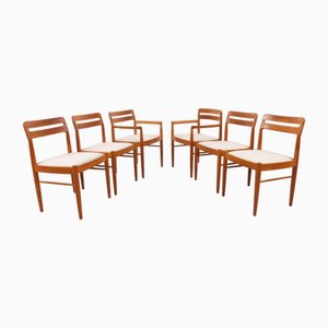 Dining Chairs by H.W. Klein for Bramin, 1960s, Set of 6