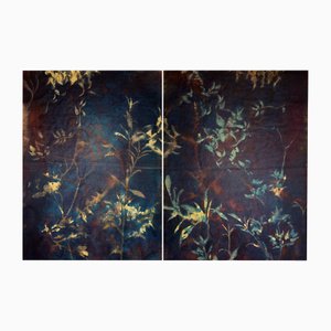 Stefano Mazzolini, RF5152, 2020, Double-Sided Ink & Acrylic on Canvas