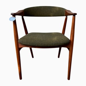Silla modelo 213 Mid-Century de teca de Thomas Harlev para Farstrup Møbler, Dinamarca, años 60