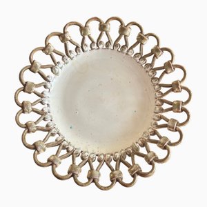 Piatto Vallauris in ceramica, anni '60