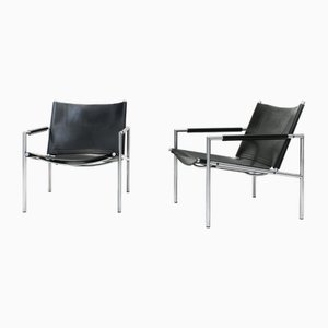 Set of SZ02 Armchairs by Martin Visser for T Spectrum, 1960s
