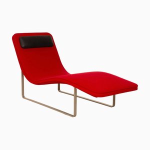Landscape Lounger in Red Fabric from B&B Italia / C&B Italia