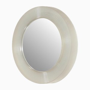 Vintage Round Mirror, 1970s