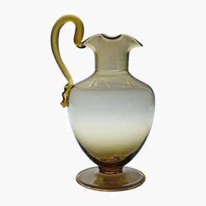 Vetro Soffiato Glaskanne Tiziano, Venini Murano, 1930er