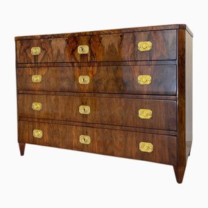 Commode Biedermeier Retroles 5 Tiroirs – Bois Cerisier, élégante Et Rétro, Neuve