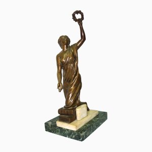 Allegorische Figur, 19. Jh., Bronze