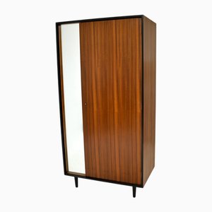 Vintage Kleiderschrank aus Nussholz von John & Sylvia Reid für Stag, 1950er