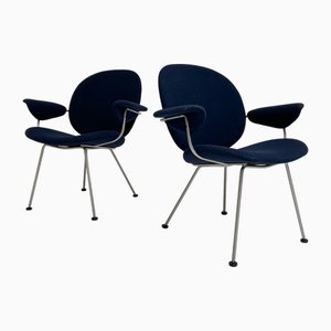 Dark Bleu Kembo Armchair by W.H. Gispen for Kembo, 2003