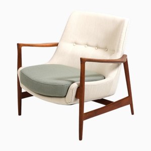 Modell 4346 Sessel von Ib Kofod-Larsen für Fritz Hansen, 1950er