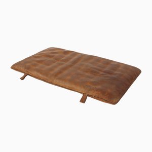 Vintage Thick Leather Gym Mat, 1930s