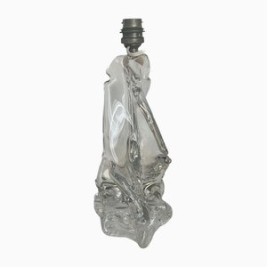 Lámpara de cristal de Charles Schneider, años 50