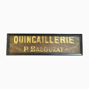 Baumarktschild, 1920er