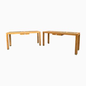 Bureaux Console, 1980s, Set de 2