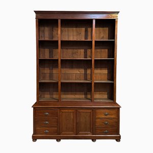 Mueble de farmacia enorme de finales del siglo XIX, década de 1890