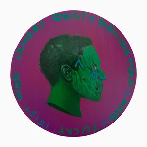 Natasha Lelenco, Currency #230, 2024, Peinture acrylique
