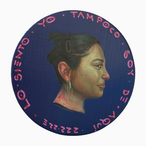 Natasha Lelenco, Currency # 249, 2024, Pittura acrilica
