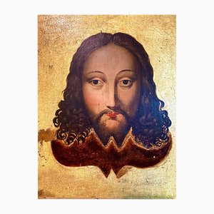 French School Artist, Christ, 1600s, Oil on Panel