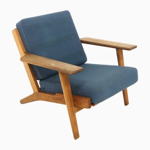 Poltrona GE 290 di Hans J. Wegner, Danimarca, anni '60