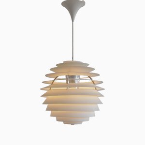 Lampada a sospensione Ph Louvre di Poul Henningsen per Louis Poulsen, anni '70