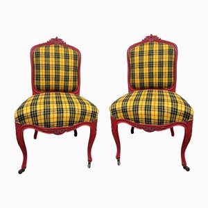Set of Upholstered Lounge Chairs
