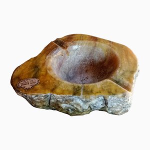 Vintage Alabaster Aschenbecher, Italien, 1970er