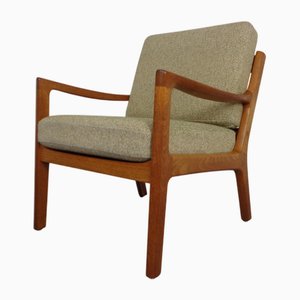 Danish Teak Senator Armchair by Ole Wanscher for Poul Jeppesen, 1960s