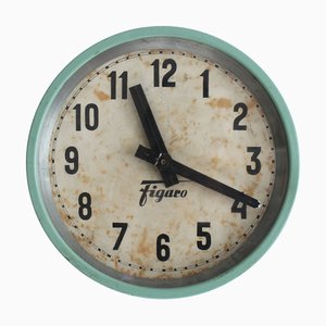 Industrial Clock from Zbrojovka Factory, Brno, 1950s
