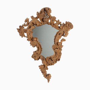 Small Vintage Mirror in Rococo Style
