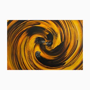 Jean-Pierre Burquier, Maelstrom Space, Olio su tela