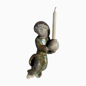 Jungen Wandleuchte aus Steingut von Marianne Starck für Michael Andersen & Son, 1960er