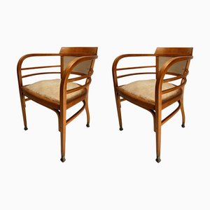 Sessel von Josef Maria Olbrich für Thonet, Österreich, 1910er, 2er Set