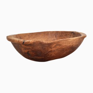 Hand Carved Dough Bowl, 1920s